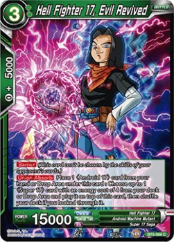 DBS Miraculous Revival BT5-066 Hell Fighter 17, Evil Revived Foil