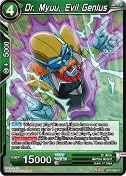 DBS Miraculous Revival BT5-069 Dr. Myuu, Evil Genius Foil