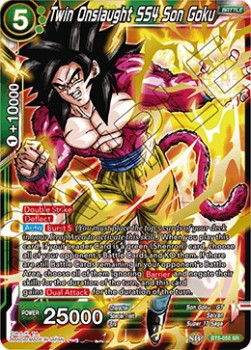DBS Miraculous Revival BT5-055 Twin Onslaught SS4 Son Goku (SR)