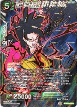 DBS Miraculous Revival BT5-055 Twin Onslaught SS4 Son Goku (SPR)