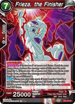 DBS Destroyer Kings BT6-018 Frieza, the Finisher Foil