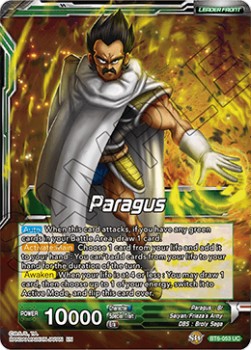 DBS Destroyer Kings BT6-053 Paragus / Paragus, Father of the Demon (Leader) Foil