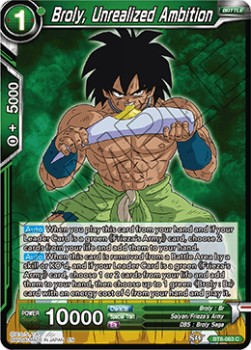 DBS Destroyer Kings BT6-063 Broly, Unrealized Ambition