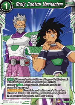 DBS Destroyer Kings BT6-076 Broly Control Mechanism Foil