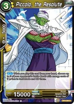 DBS Destroyer Kings BT6-088 Piccolo, the Resolute