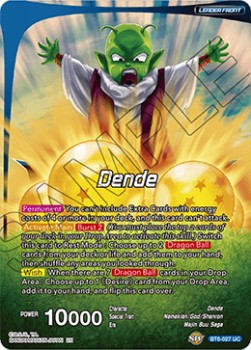 DBS Destroyer Kings BT6-027 Dende / Son Goku, Energy Restored (Leader) Foil