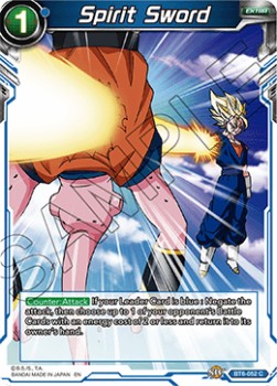 DBS Destroyer Kings BT6-052 Spirit Sword