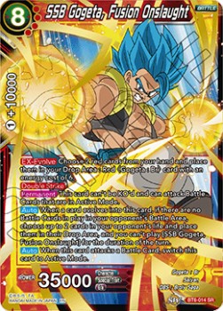 DBS Destroyer Kings BT6-014 SSB Gogeta, Fusion Onslaught (SR)