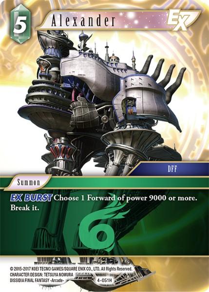 Final Fantasy  4-051H  Alexander