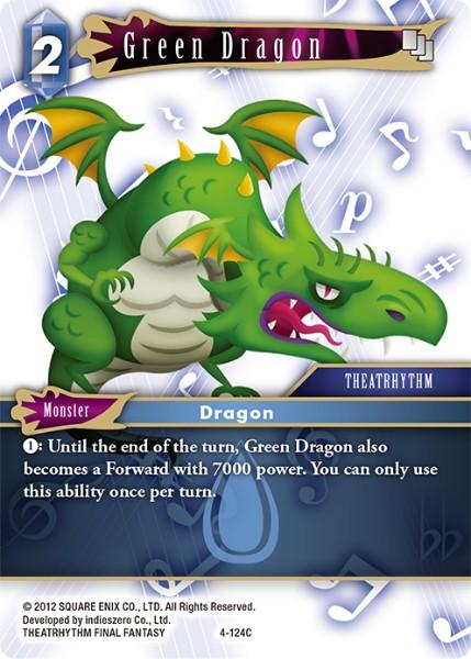 Final Fantasy  4-124C  Green Dragon