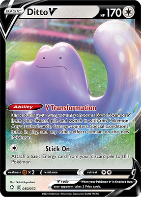 SWSH Shining Fates 050/072 Ditto V