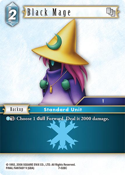 Final Fantasy  7-028C  Black Mage