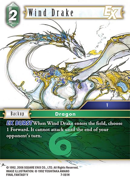 Final Fantasy  7-061H  Wind Drake