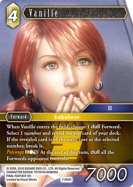 Final Fantasy  7-065H  Vanille