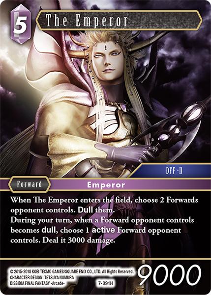 Final Fantasy  7-091H  The Emperor