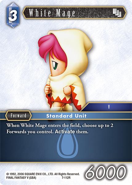 Final Fantasy  7-112R  White Mage