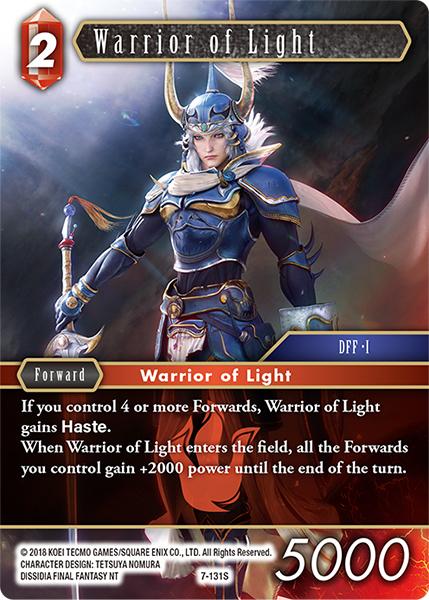 Final Fantasy  7-131S  Warrior of Light