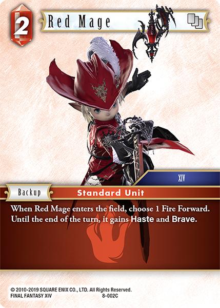 Image of Final Fantasy  8-002C  Red Mage