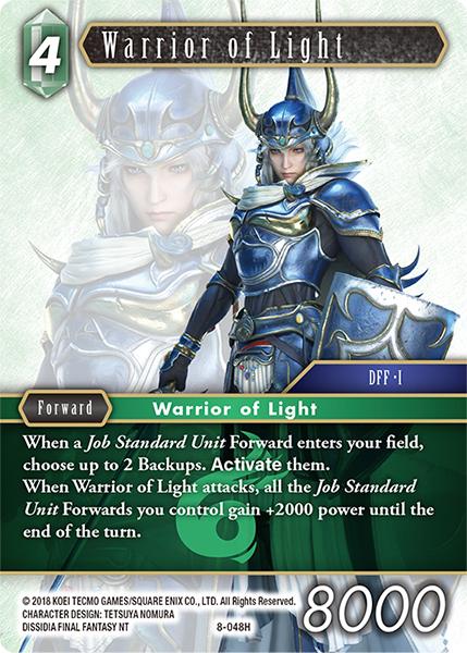Image of Final Fantasy  8-048H  Warrior of Light