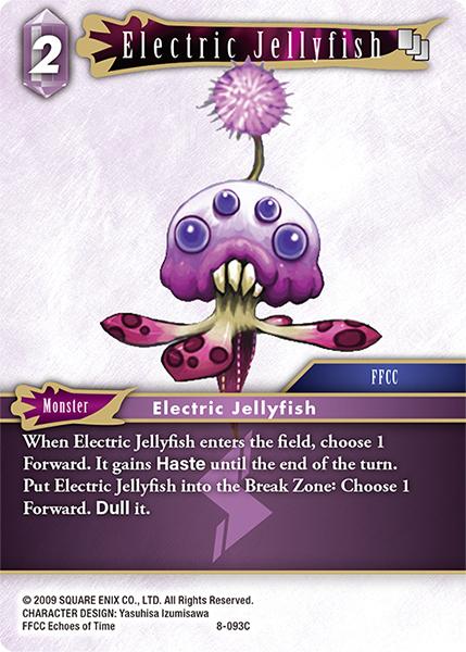 Image of Final Fantasy  8-093C  Electric Jellyfish