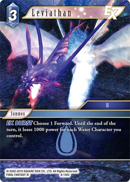 Image of Final Fantasy  8-130C  Leviathan