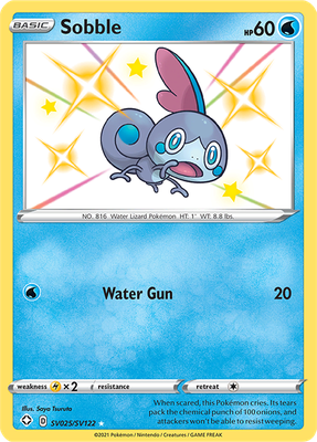 SWSH Shining Fates SV025/SV122 Sobble