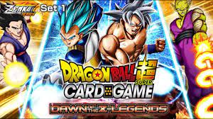 DBS Dawn of the Z-Legends BT1-111 SSB Kaio-Ken Son Goku, United Divinity SCR