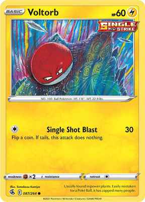SWSH Fusion Strike 087/264 Voltorb
