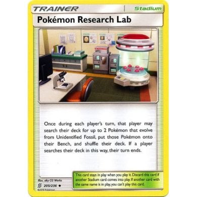 SM Unified Minds 205/236 Pokemon Research Lab