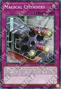 Yu-Gi-Oh! 2022 Tin of the Pharaoh's Gods Mega Pack MP22-EN226 Magical Cylinders Super Rare