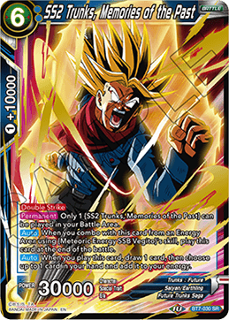 DBS Assault of the Saiyans BT7-030 SS2 Trunks, Memories of the Past (SR)