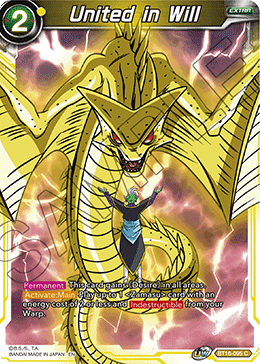 DBS Realm of the Gods BT16-095 United in Will Foil