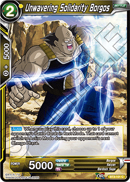 DBS Cross Worlds BT3-101 Unwavering Solidarity Borgos Foil