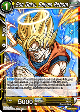 DBS Draft Box 4: Dragon Brawl DB1-063 Son Goku, Saiyan Reborn Foil