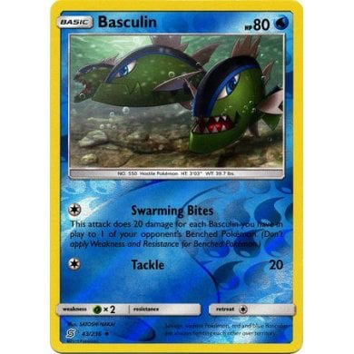 SM Unified Minds 043/236 Basculin Reverse Holo