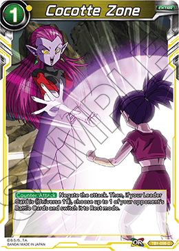 DBS The Tournament of Power TB1-096 Cocotte Zone