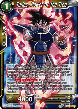 DBS Saiyan Showdown BT15-108 Turles, Power of the Tree