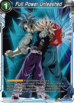 DBS Supreme Rivalry BT13-058 Full Power Unleashed Foil
