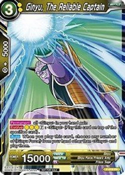 DBS Promotion Card P-019 Ginyu, the Reliable Captain