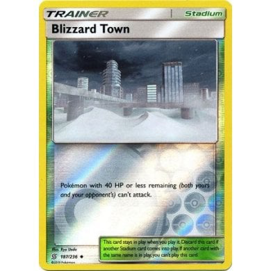 SM Unified Minds 187/236 Blizzard Town Reverse Holo