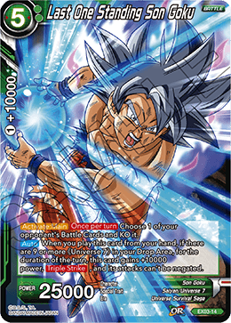 DBS Expansion Set 03: Ultimate Box EX03-14 Last One Standing Son Goku