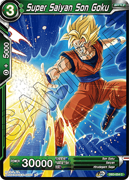 DBS Draft Box 6: Giant's Force DB3-054 Super Saiyan Son Goku