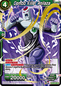DBS Colossal Warfare BT4-067 Combo Killer Anilaza (SR)