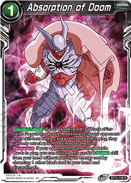 DBS Saiyan Showdown BT15-138 Absorption of Doom