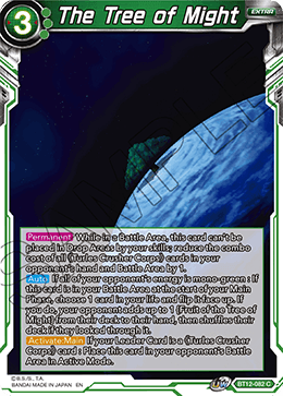 DBS Vicious Rejuvenation BT12-082 The Tree of Might Foil