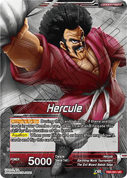 DBS World Martial Arts Tournament TB2-001 Hercule (Leader)
