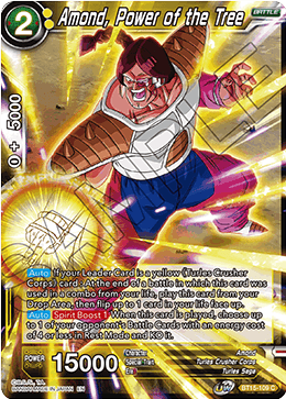 DBS Saiyan Showdown BT15-109 Amond, Power of the Tree Foil