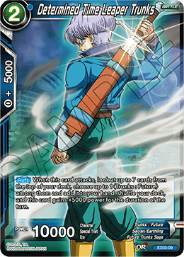 DBS Expansion Set 03: Ultimate Box EX03-09 Determined Time Leaper Trunks Foil