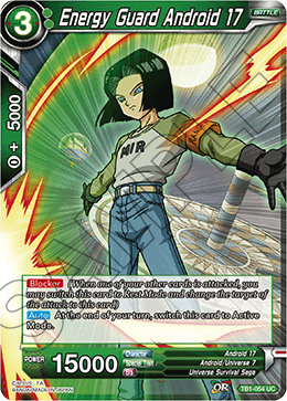 DBS The Tournament of Power TB1-054 Energy Guard Android 17