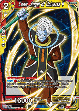 DBS Realm of the Gods BT16-134 Conic, Angel of Universe 4 Foil